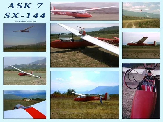 The ASK 7 SX-144 Glider